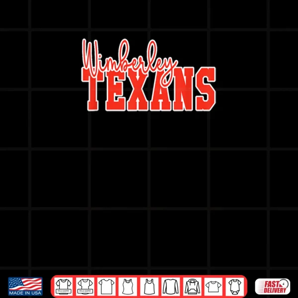 Design Wimberley High School Texans Shirt
