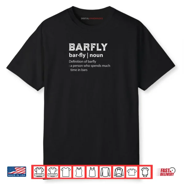 Drinking Barfly T Shirt Premium Tri Blend Shirt
