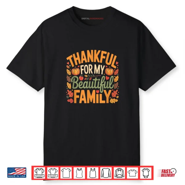 Family Thanksgiving Shirts Pumpkin Shirt
