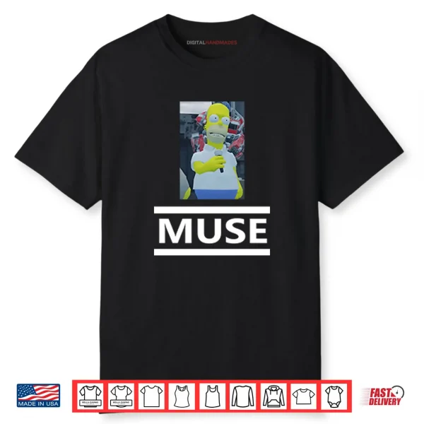 Homer Simpson Muse Shirt