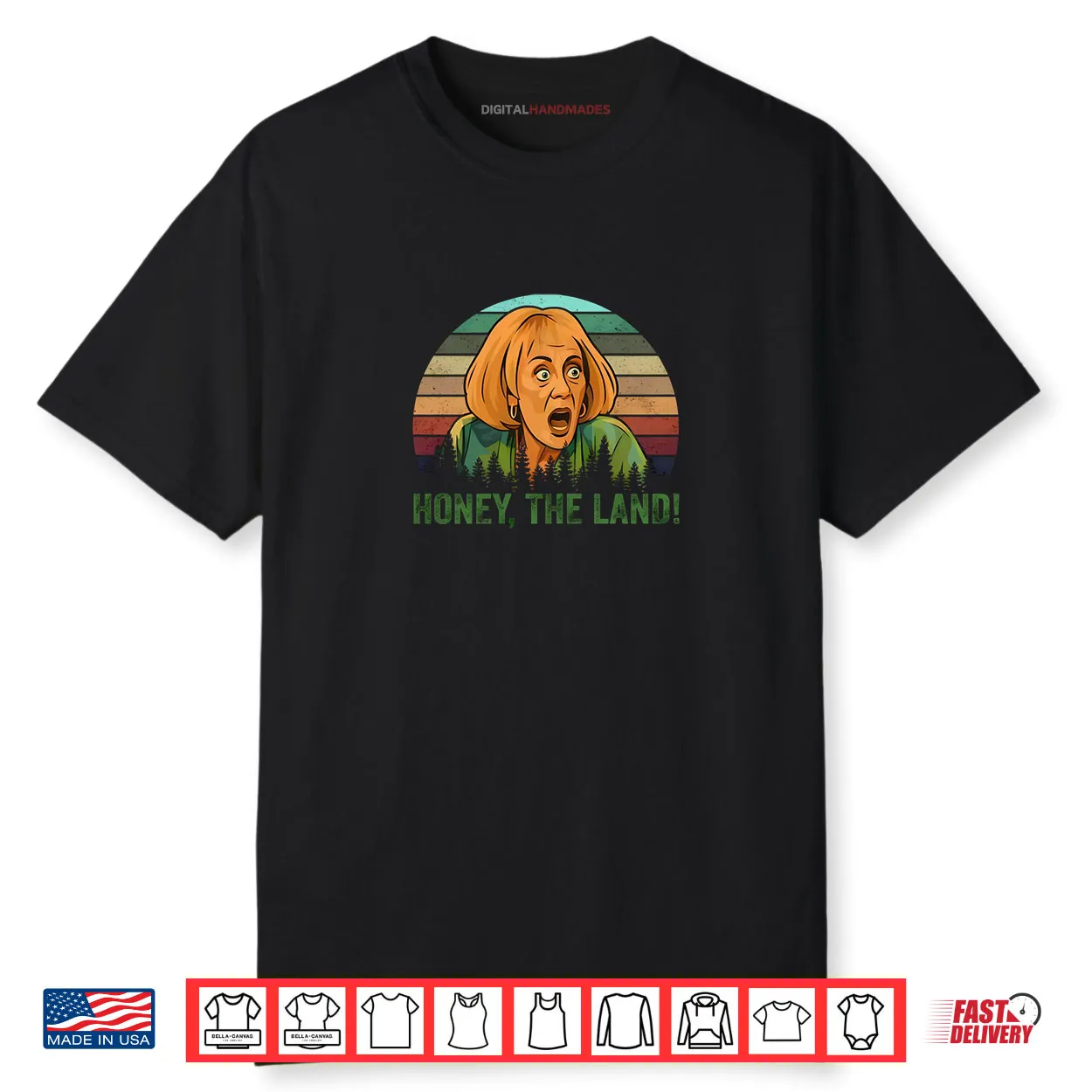 Honey The Land Sylvia Browne Shirt Honey The Land Sylvia Browne Shirt