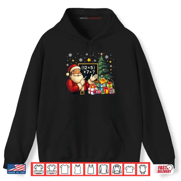 67 Teacher Santa Christmas Six Seven Meme Brainrot Math Xmas Shirt 2 Hoodie 67 Teacher Santa Christmas Six Seven Meme Brainrot Math Xmas Shirt