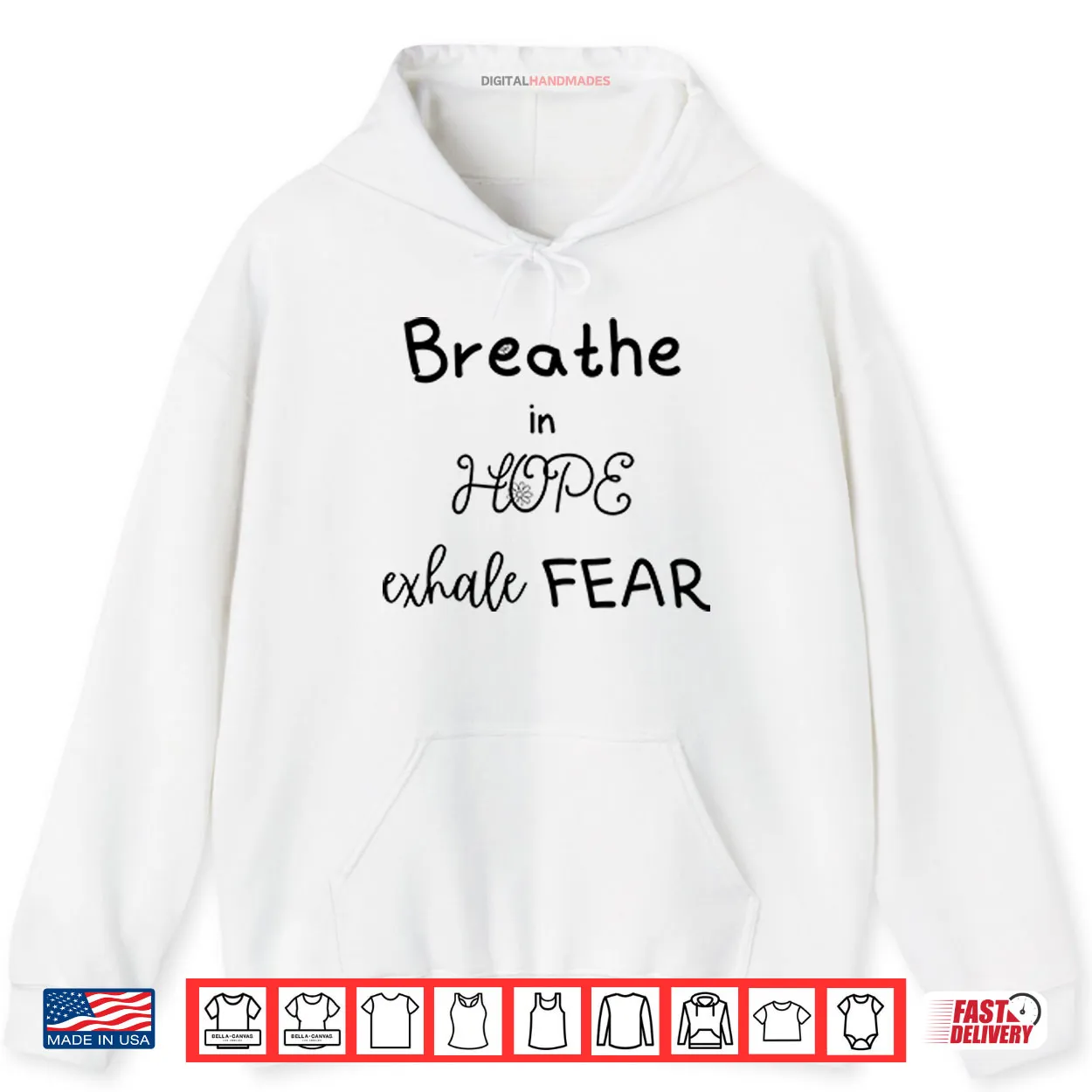 Breathe In Hope Exhale Fear Shirt Breathe In Hope Exhale Fear Shirt