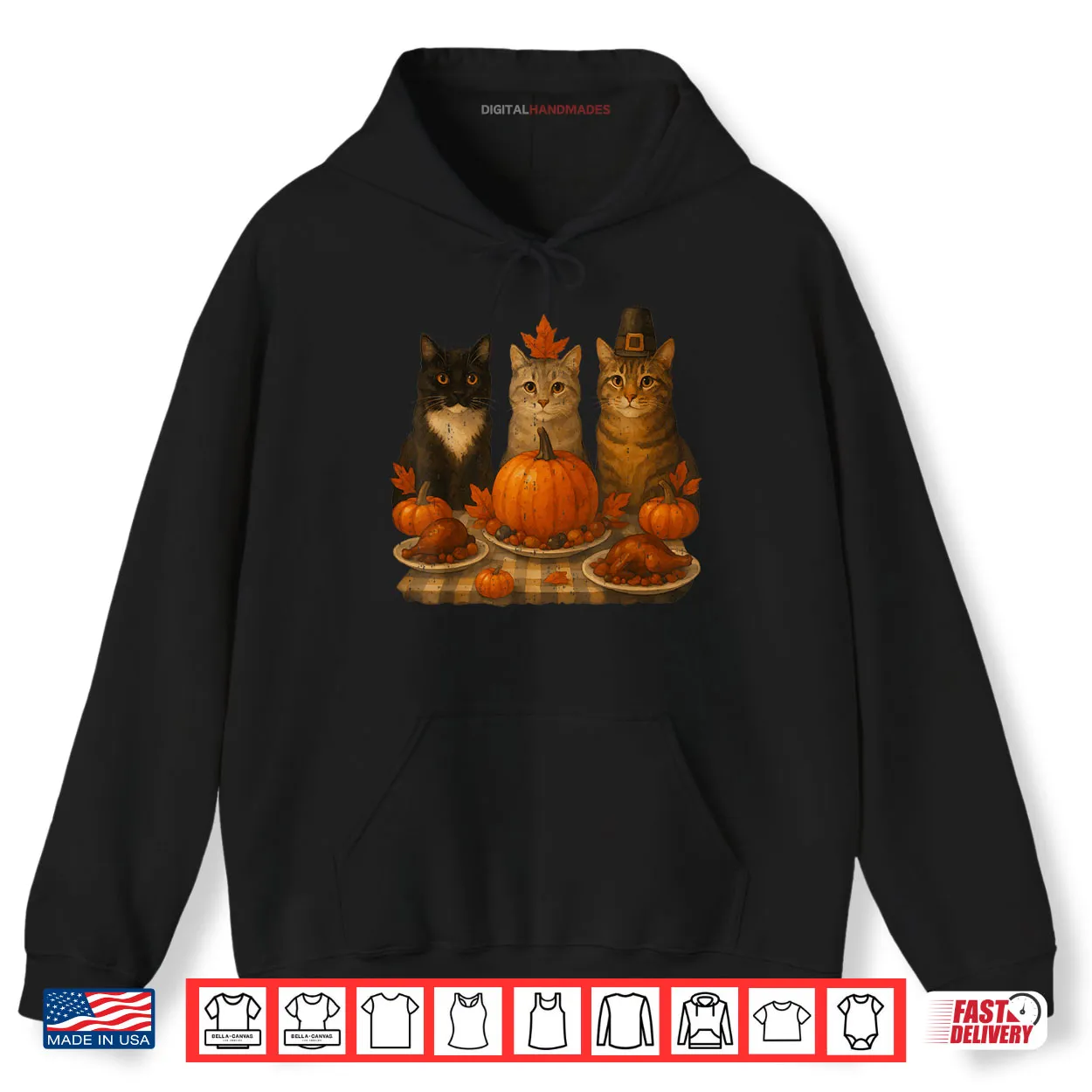 Cats Dinner Feast Pumpkin Turkey Thanksgiving Party Shirt Cats Dinner Feast Pumpkin Turkey Thanksgiving Party Shirt