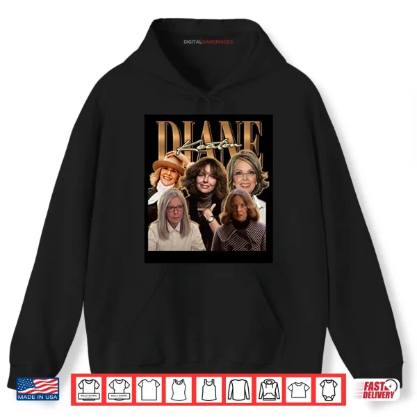Hoodie Diane Keaton Rest In Peace Shirt