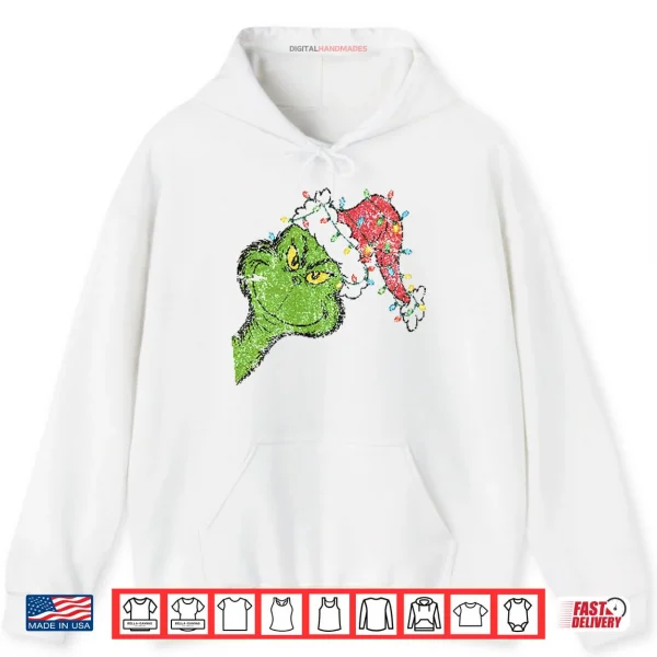 Hoodie Feeling Extra Grinchy Today Christmas Shirt