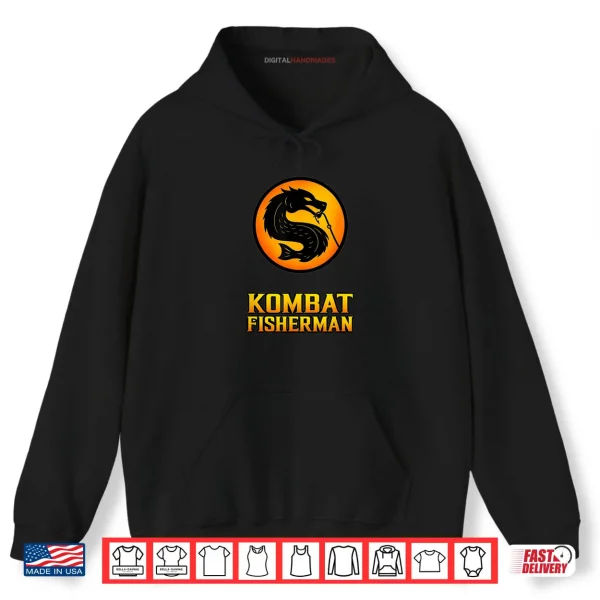 Hoodie Gamer Fish Fishing Birthday Gifts Game Combat Fisherman Shirt