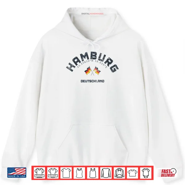 Hoodie Germany Hamburg Shirt