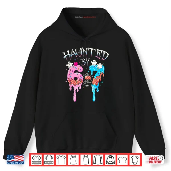 Haunted by 6 7 Halloween Ghost Gen Alpha Meme Ice Cream Drip Shirt 2 Hoodie Haunted by 6 7 Halloween Ghost Gen Alpha Meme Ice Cream Drip Shirt
