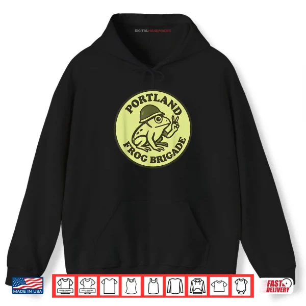 Hoodie I am Frogtifa Portland Frog Brigade Shirt