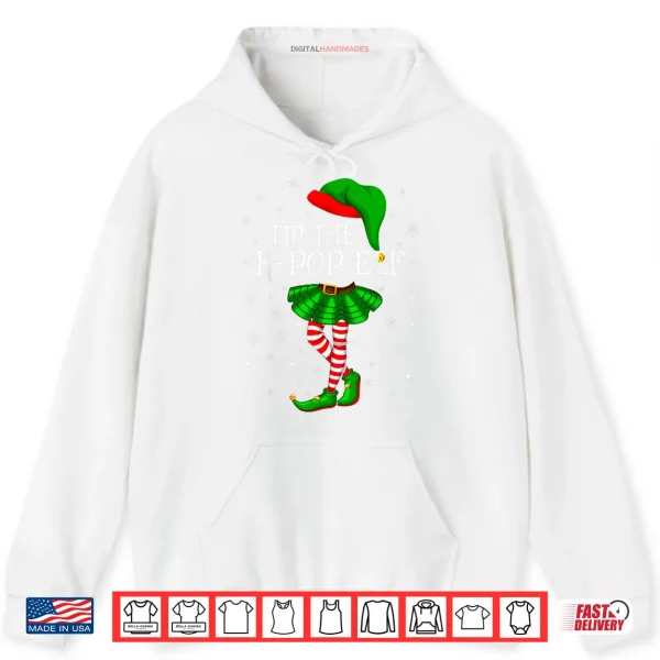 Hoodie K Pop Elf Christmas Family Group Girls Xmas Pajama Shirt