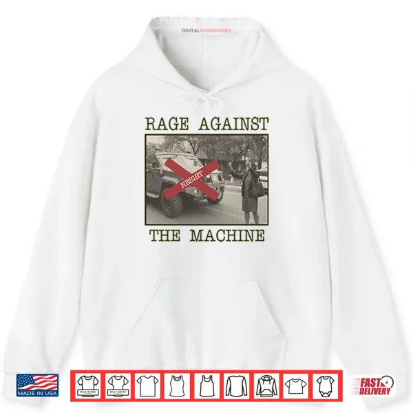 Hoodie New York Woman Resist Rage Against The Machine Shirt
