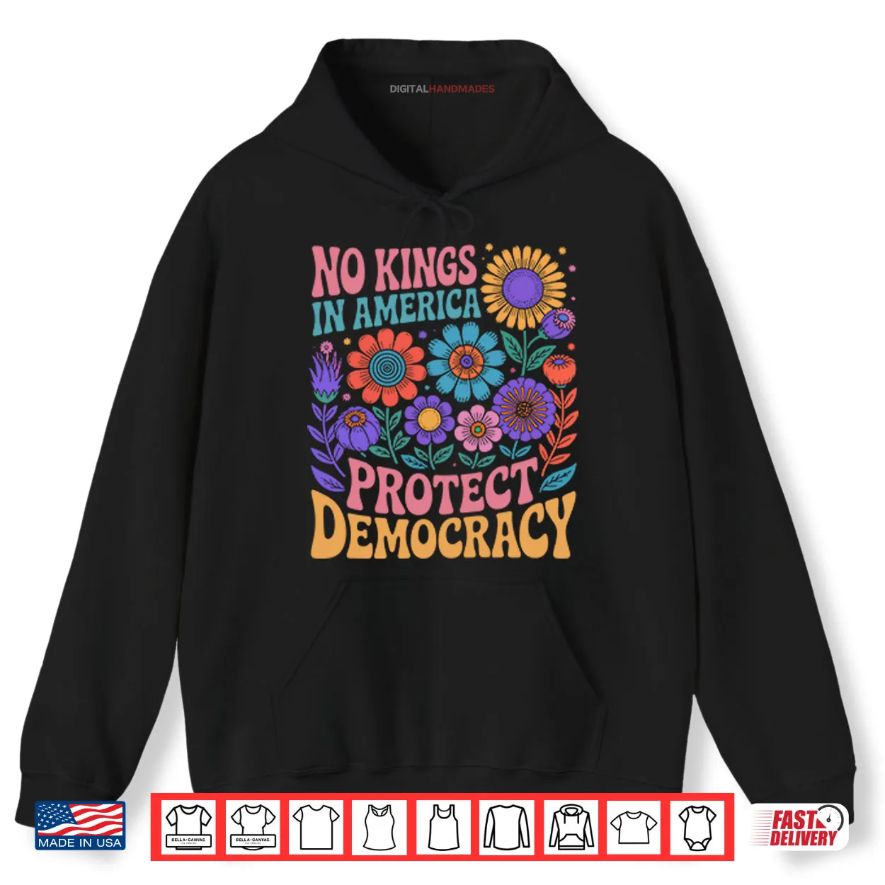 No King In American Protect Democracy Shirt No King In American Protect Democracy Shirt