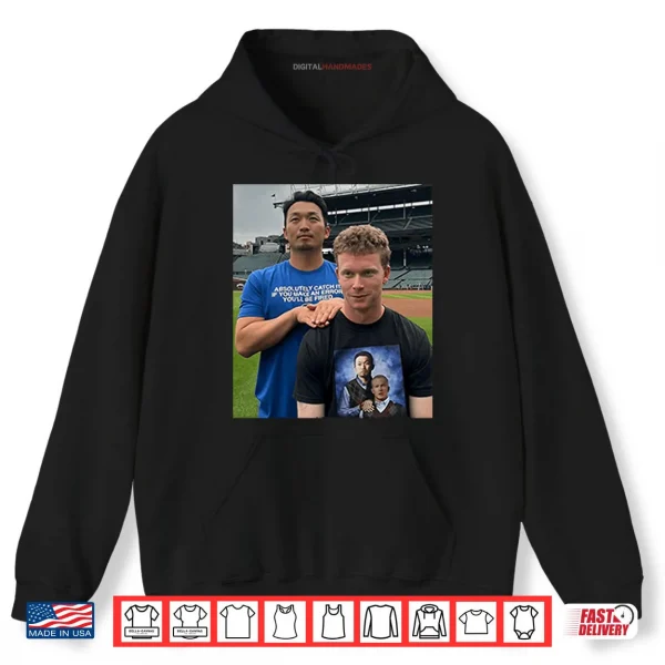 Hoodie PCA And Seiya Suzuki Step Brothers Shirt