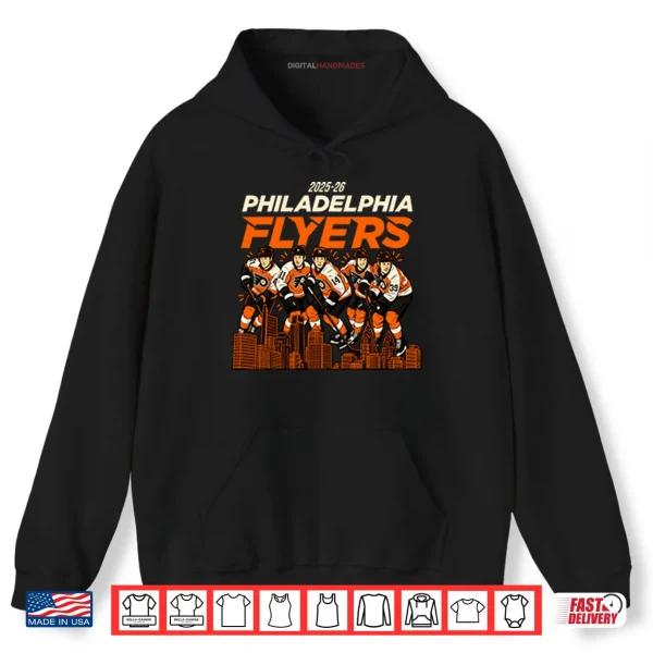 Hoodie Philadelphia Flyers 2025 26 Shirt