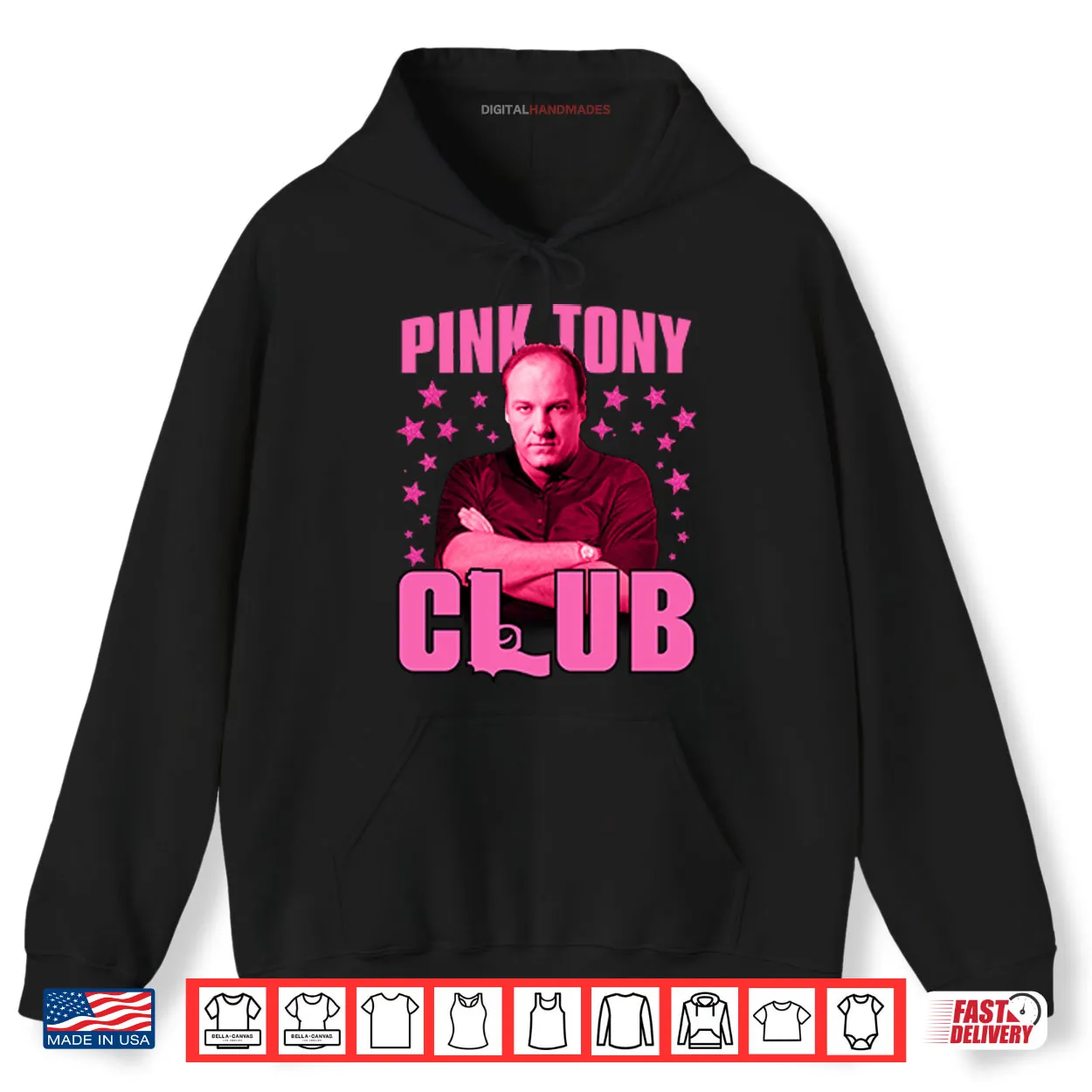 Pink Tony Club Tony Soprano Shirt Pink Tony Club Tony Soprano Shirt