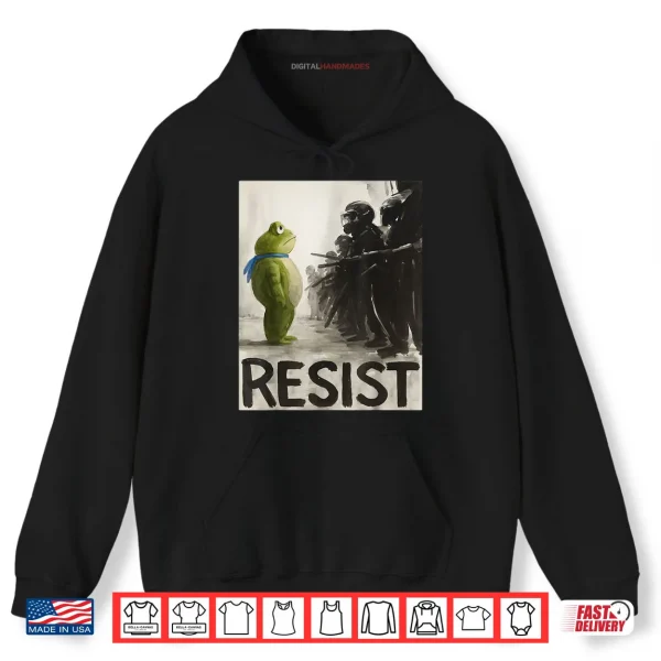 Portland Frog Protest Retro Vintage Shirt 2 Hoodie Portland Frog Protest Retro Vintage Shirt