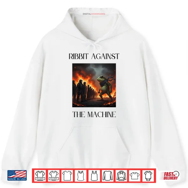 Portland Frog Thug Life Free Portland Crew 2025 Shirt 2 Hoodie Portland Frog Protest Ribbit Against The Machine Shirt