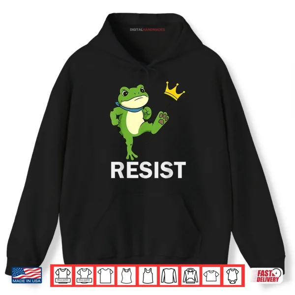 Hoodie Portland Frog Protest Shirt 1 4