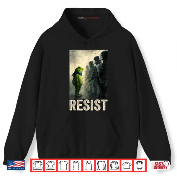 Sad Resist Frog Portland Frog Protest Shirt 2 Hoodie Sad Resist Frog Portland Frog Protest Shirt