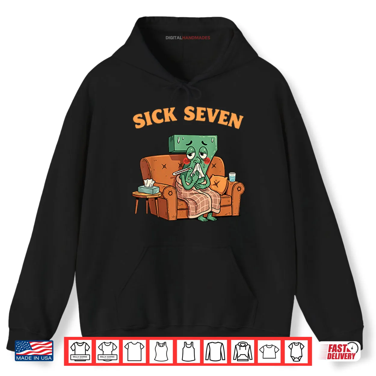 Sick Seven 67 Halloween Costume Fun Wordplay Design Shirt Sick Seven 67 Halloween Costume Fun Wordplay Design Shirt