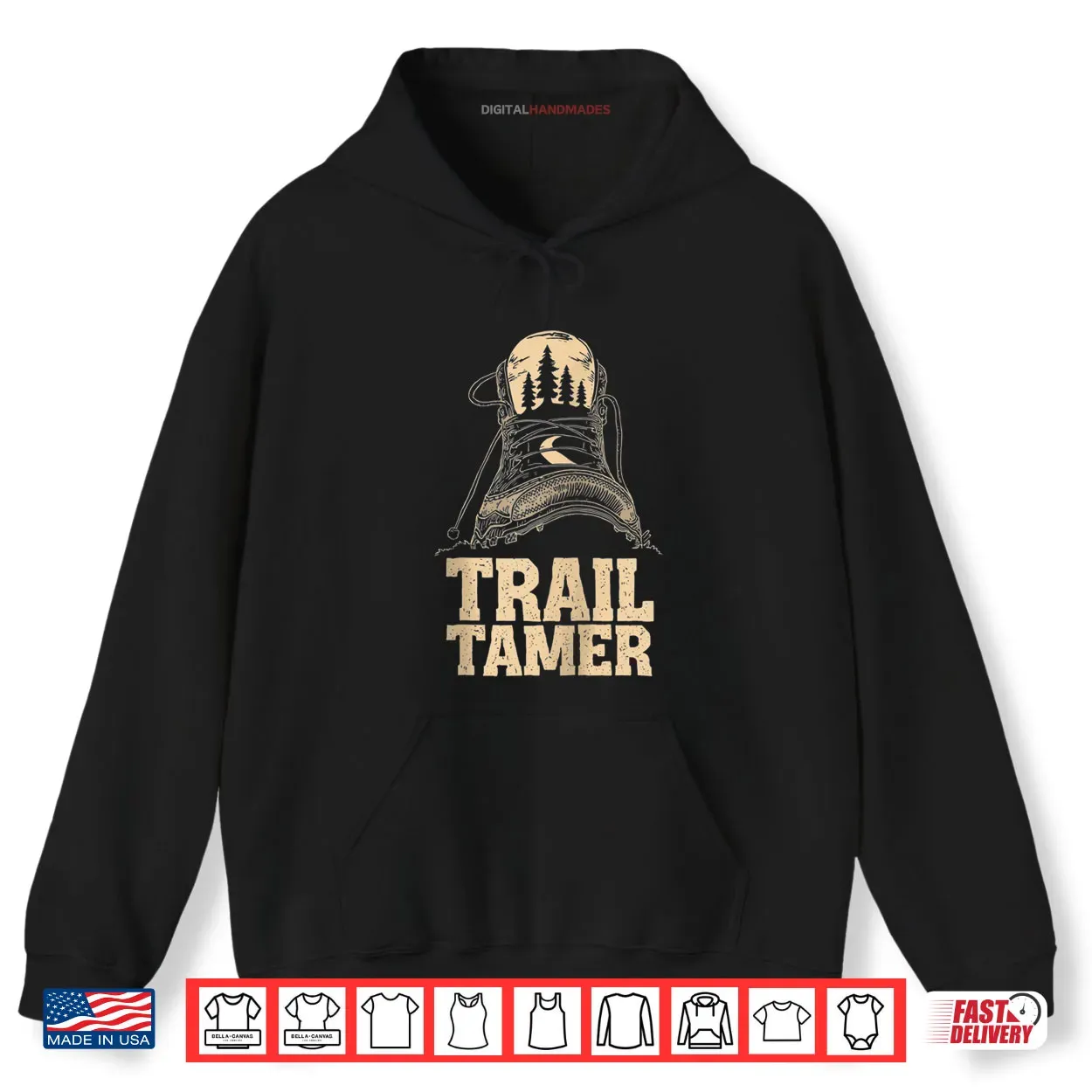 Trail Tamer Hiking Adventure Nature Explorer Art Shirt Trail Tamer Hiking Adventure Nature Explorer Art Shirt