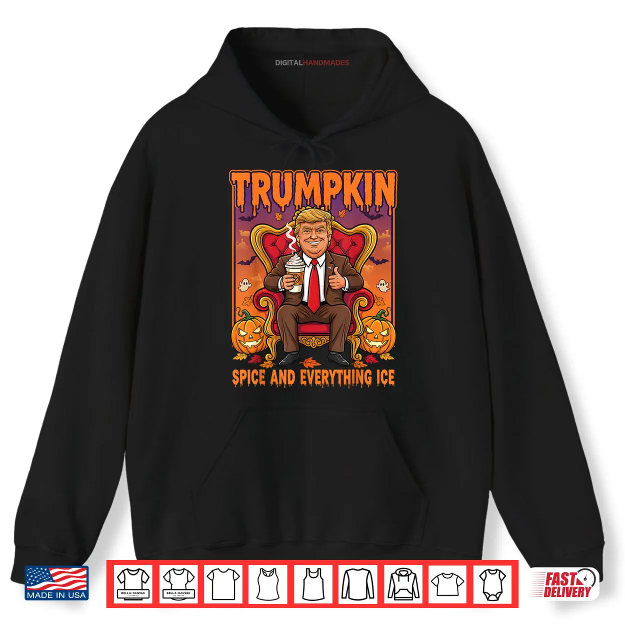 Trumpkin Spice and Everything Ice Thanksgiving Fall Season Shirt Trumpkin Spice and Everything Ice Thanksgiving Fall Season Shirt