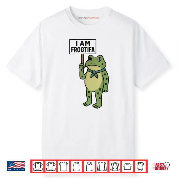 I Am Frogtifa Frog Portland Freedom Frog Shirt