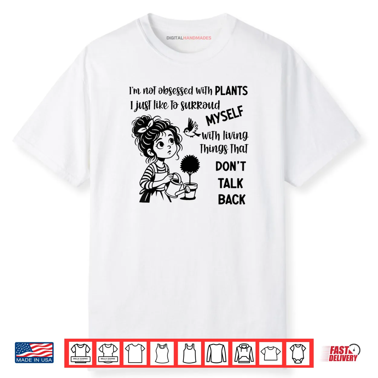 I’m Not Obsessed with Plants I Just Like to Surround Myself Shirt I’m Not Obsessed with Plants I Just Like to Surround Myself Shirt