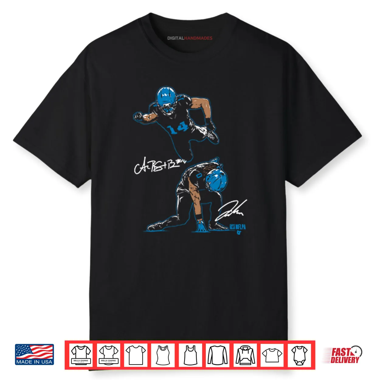 Jahmyr Gibbs And Amon Ra St. Brown Detroit Heroes Shirt Jahmyr Gibbs And Amon Ra St. Brown Detroit Heroes Shirt