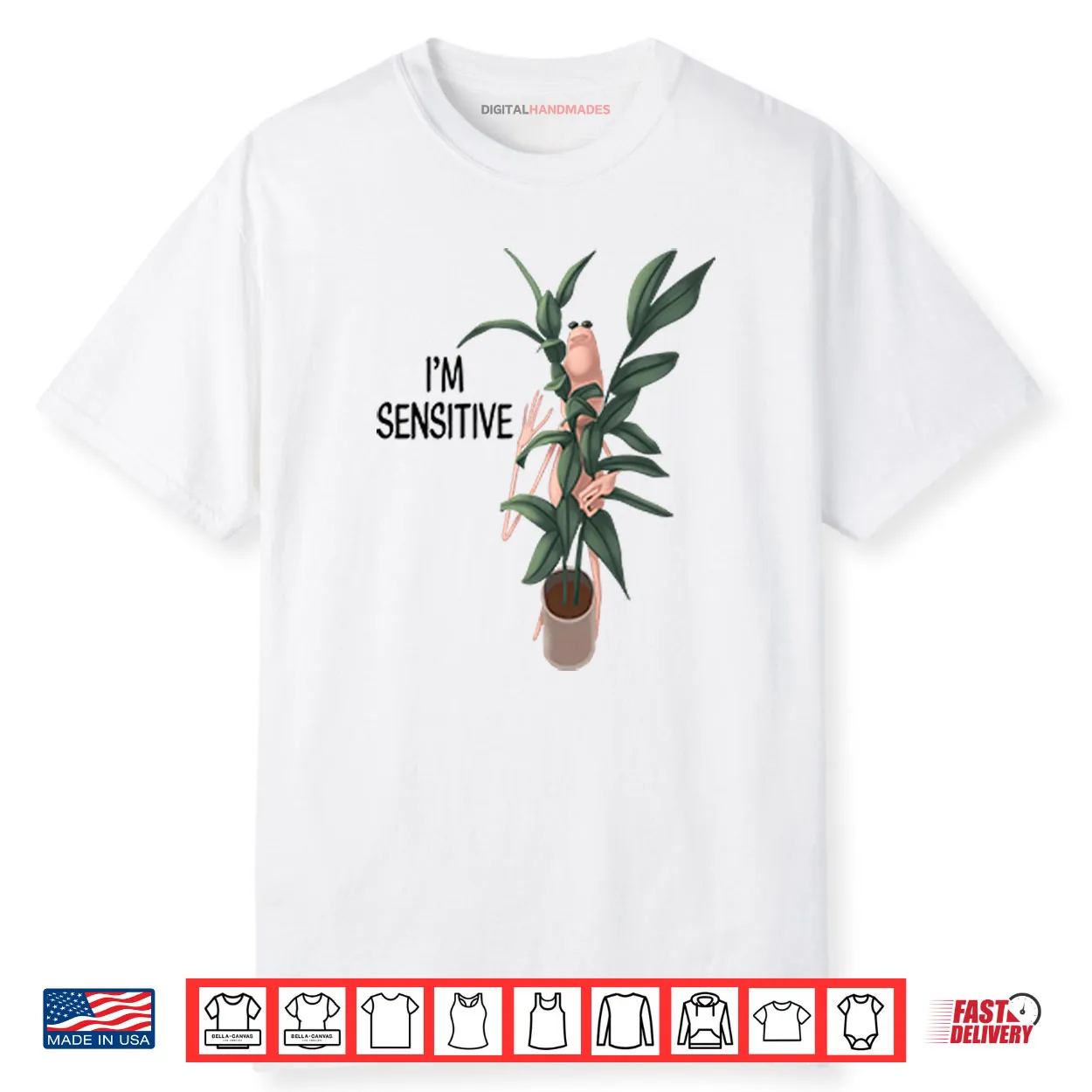 Marcus The Worm I’m Sensitive Shirt Marcus The Worm I’m Sensitive Shirt