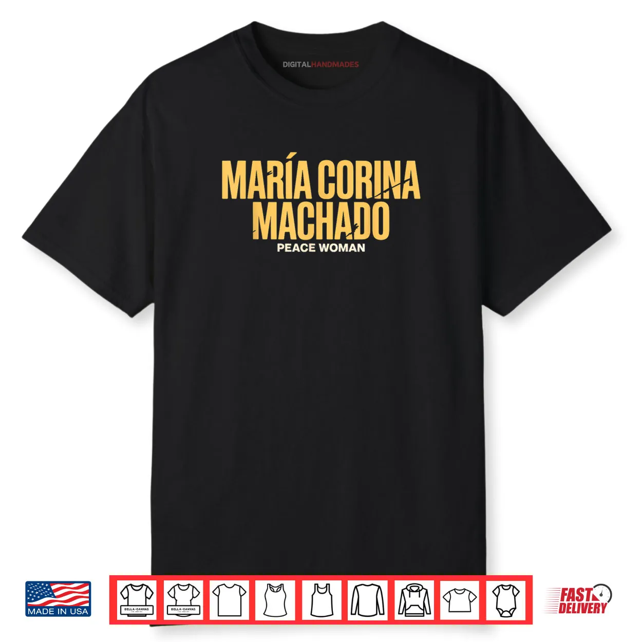 Maria Corina Machado Peace Shirt Maria Corina Machado Peace Shirt
