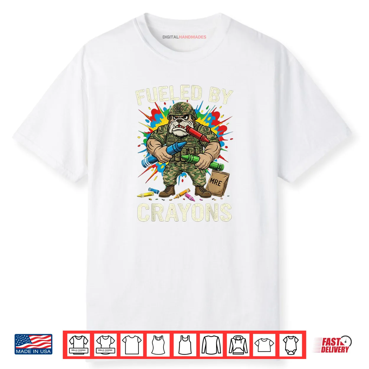 Military Corps Bulldog Crayon Eater Soldier Veterans Day Shirt Military Corps Bulldog Crayon Eater Soldier Veterans Day Shirt