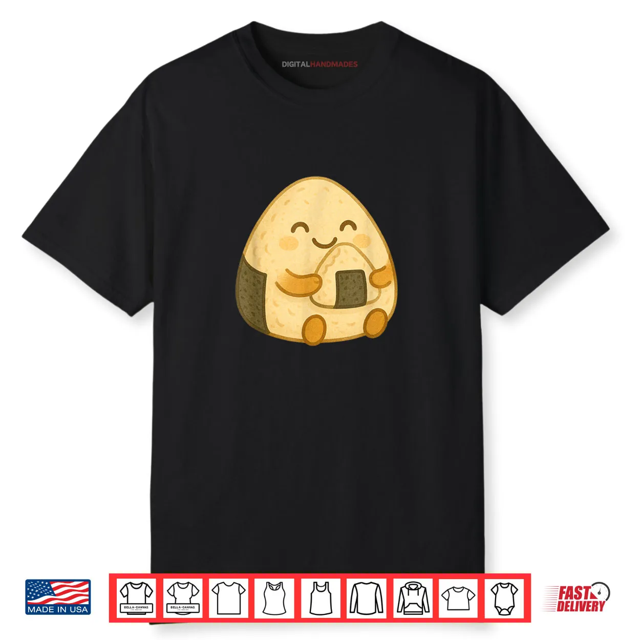 Musubi Eating Rice Ball Shirt Musubi Eating Rice Ball Shirt