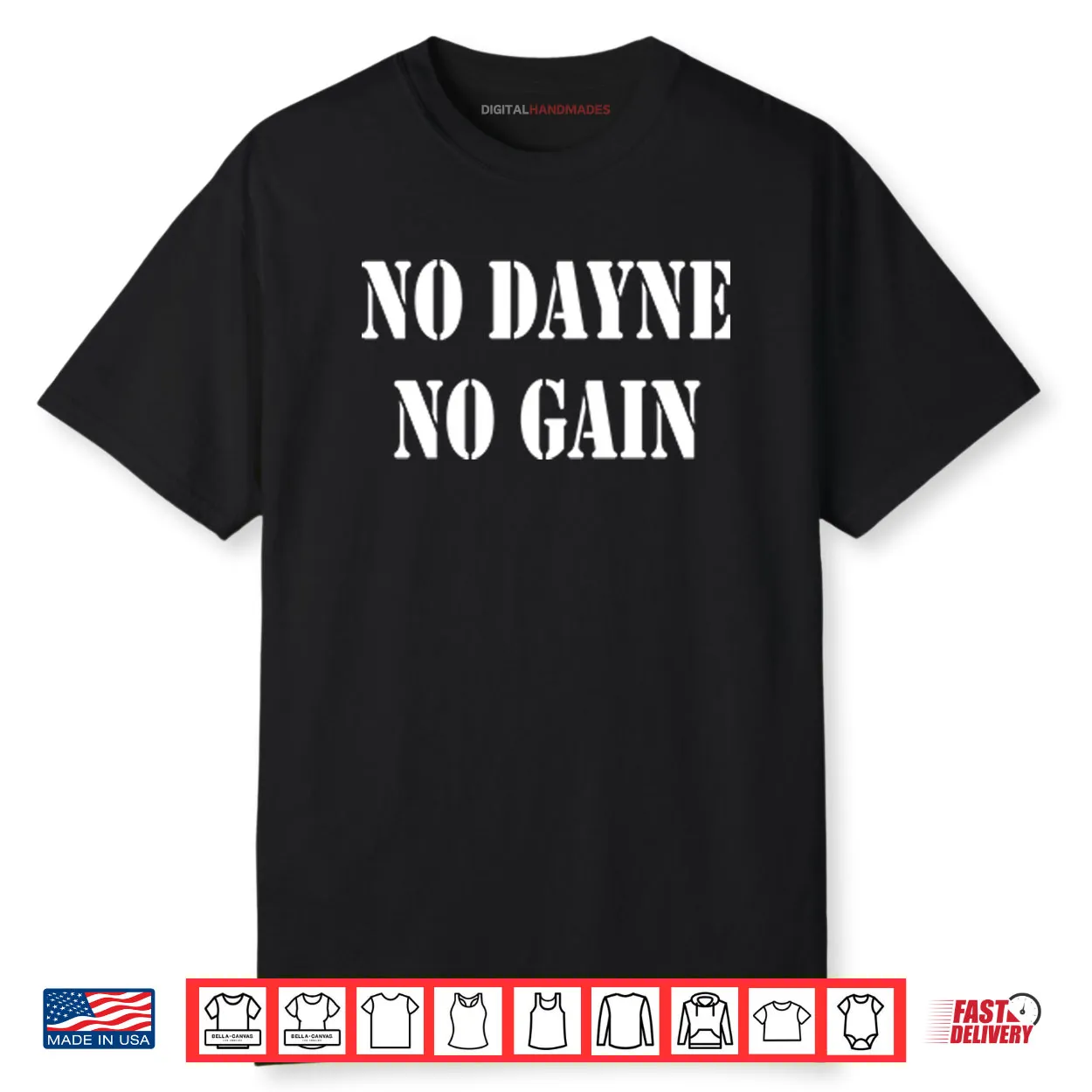 No Dayne No Gain Ron Dayne Shirt No Dayne No Gain Ron Dayne Shirt