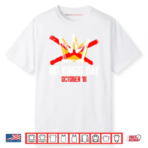 No Kings Day October 18 Shirt
