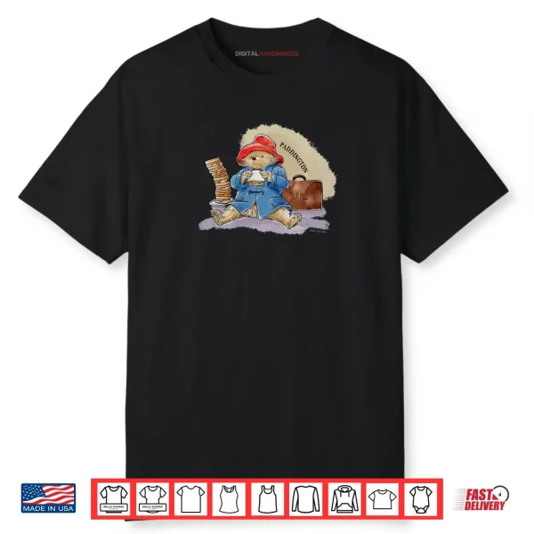 Paddington Bear Marmalade Sandwich Pile PB Bag Shirt