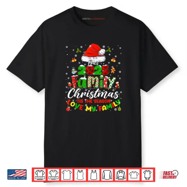 Pajamas Outfit Family Matching Christmas 2025 Gifts PJ Shirt