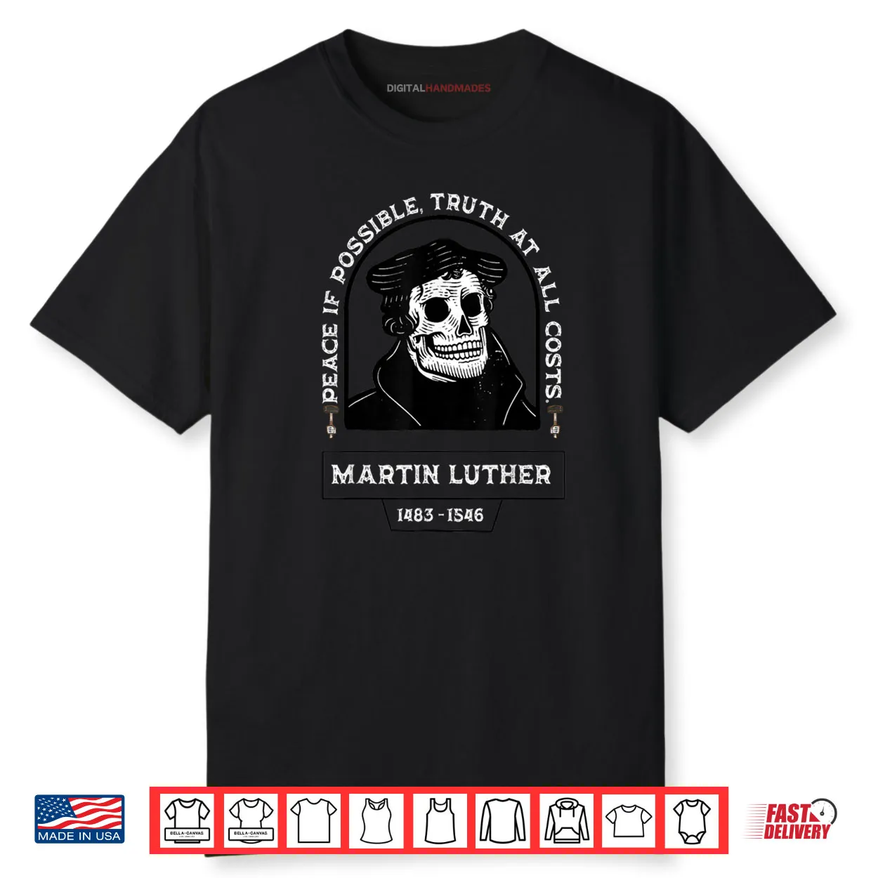 Peace If Possible Truth at All Costs Martin Luther Shirt Peace If Possible Truth at All Costs Martin Luther Shirt
