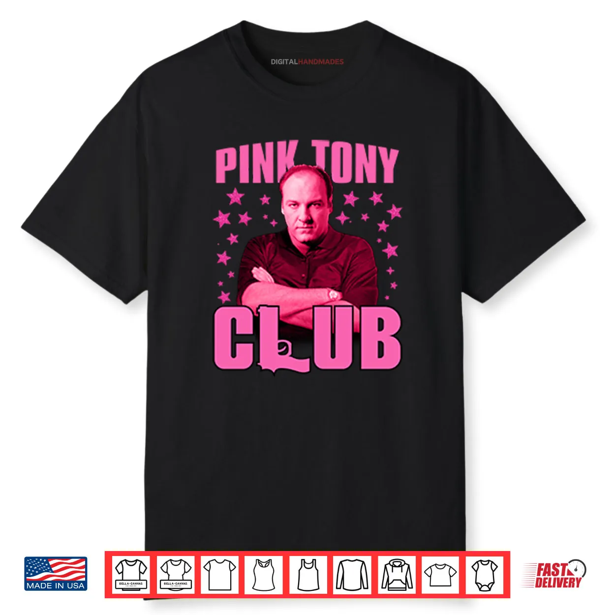Pink Tony Club Tony Soprano Shirt Pink Tony Club Tony Soprano Shirt