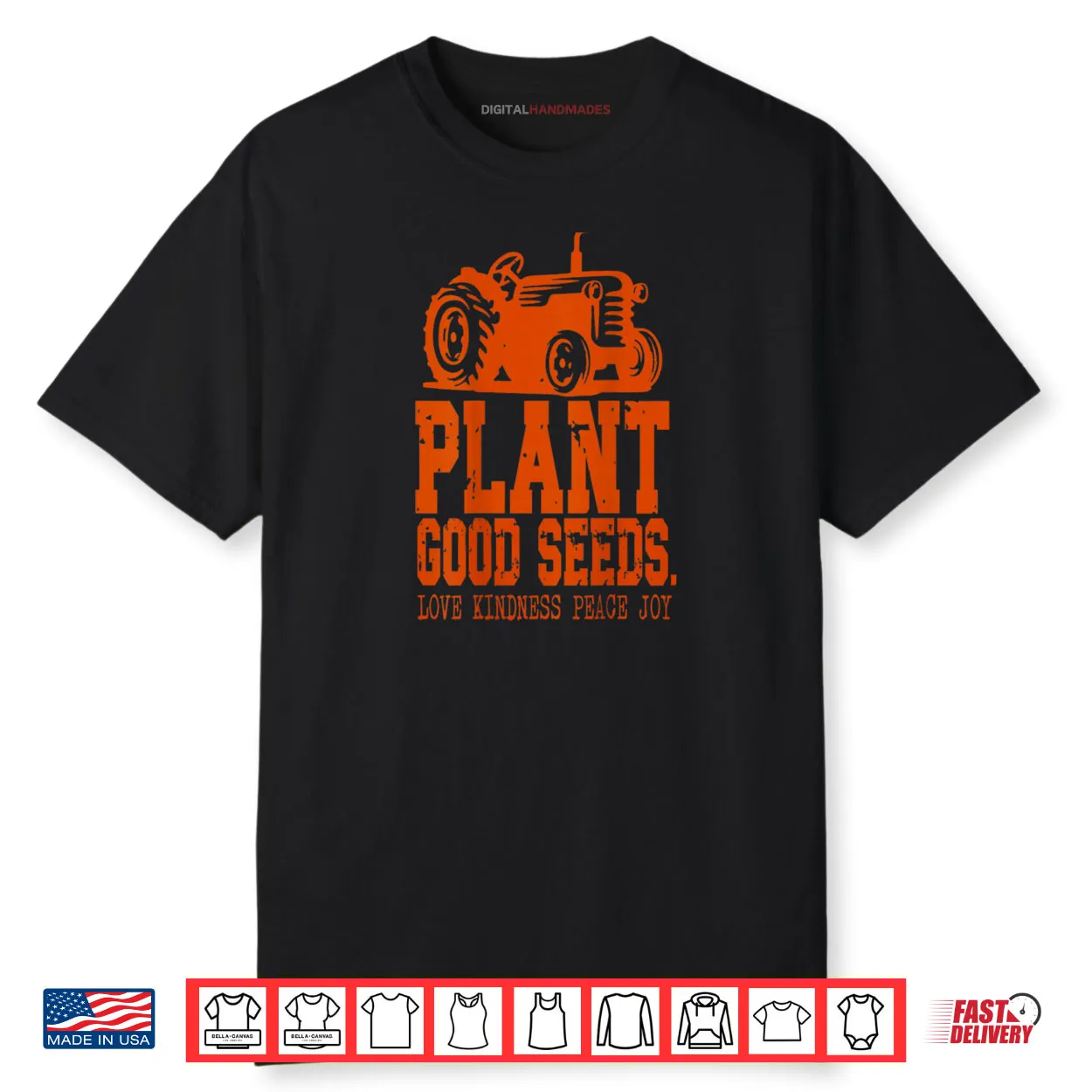 Plant Good Seeds Tractor Vintage Farm Quote Shirt Plant Good Seeds Tractor Vintage Farm Quote Shirt
