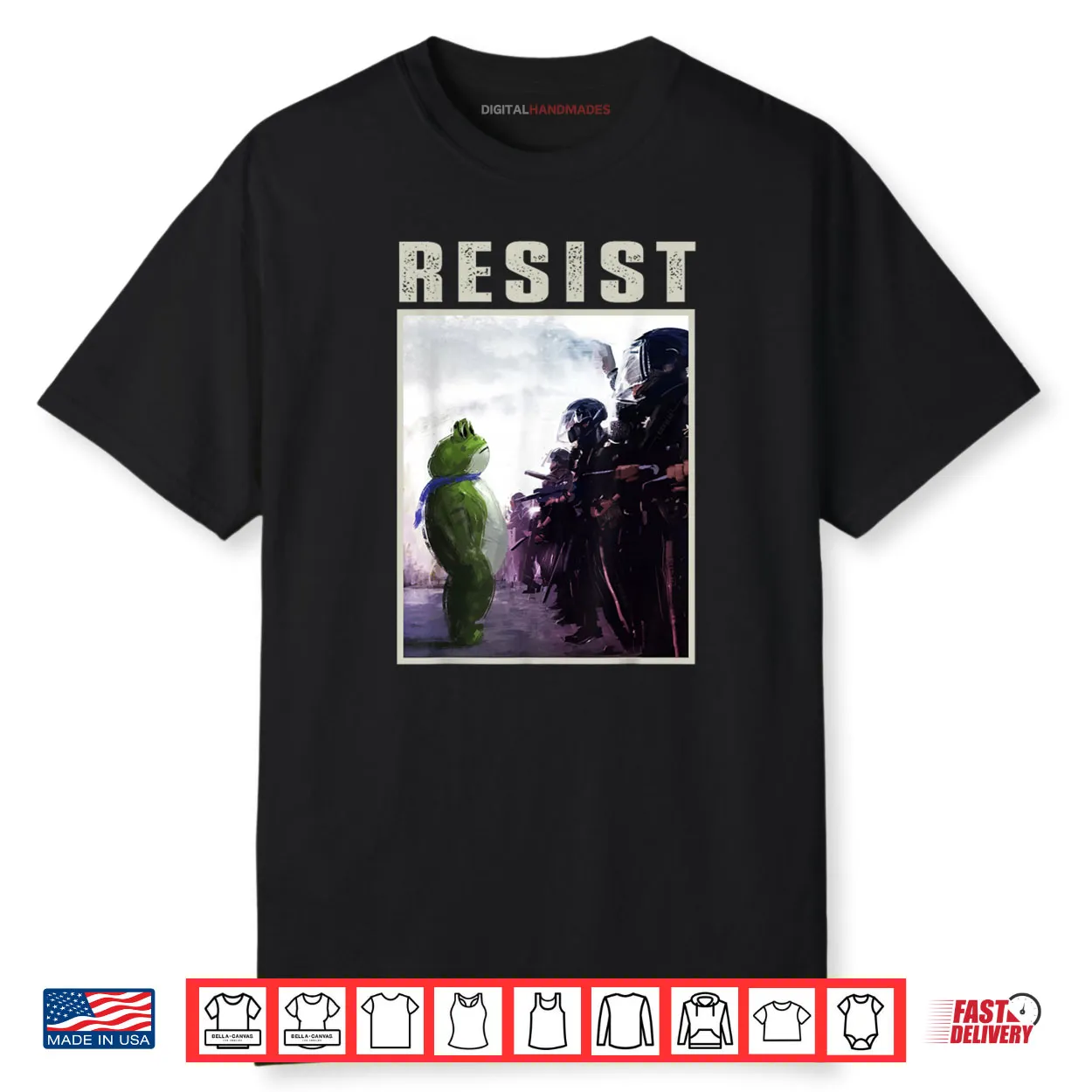 Portland 2025 Resist Portland Frog Protest Art Shirt Portland 2025 Resist Portland Frog Protest Art Shirt