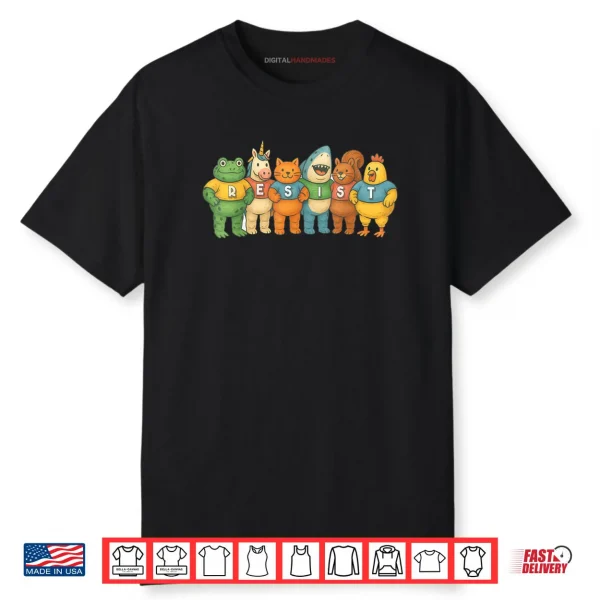 Portland Frog Funny City Art Portland Frog Protest Shirt