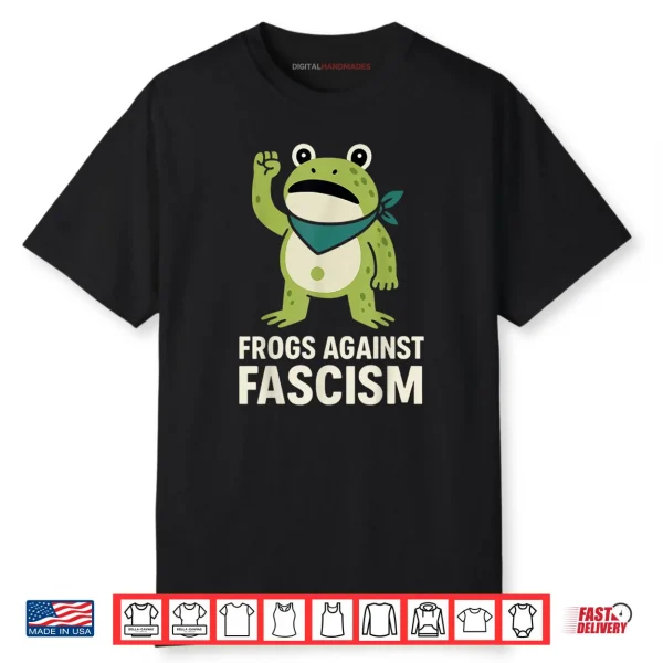 Portland Frog Protest Funny Frog Shirt