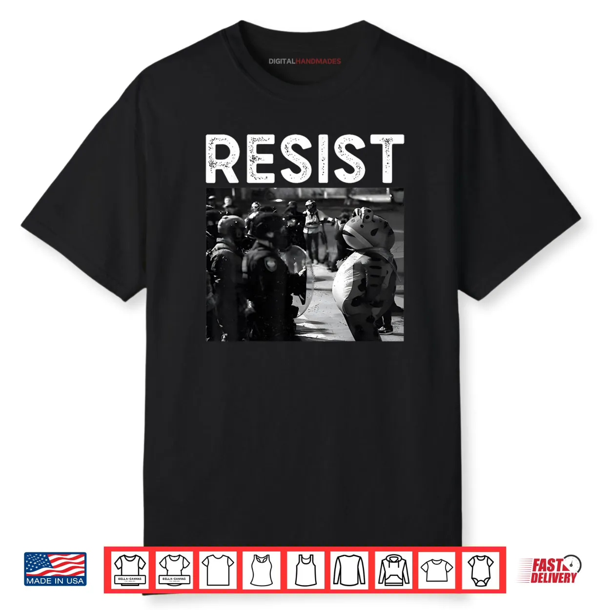 Portland Frog Protest Resist Shirt Portland Frog Protest Resist Shirt