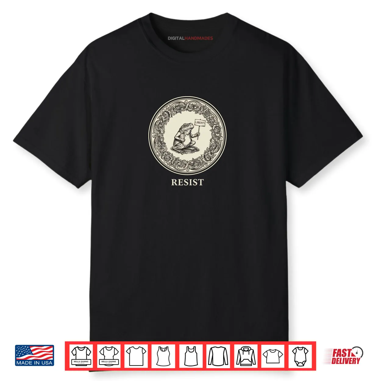 Portland Resist Frog Protest No Kings Day Shirt Portland Resist Frog Protest No Kings Day Shirt