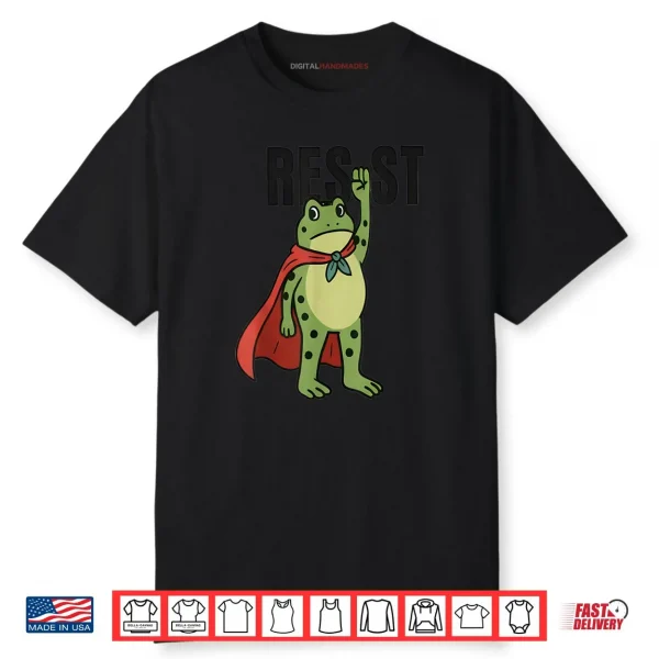 Resist Frog Meme Vintage Shirt