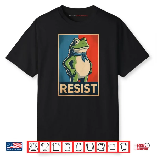Resist Frog Portland Frog Protest Shirt