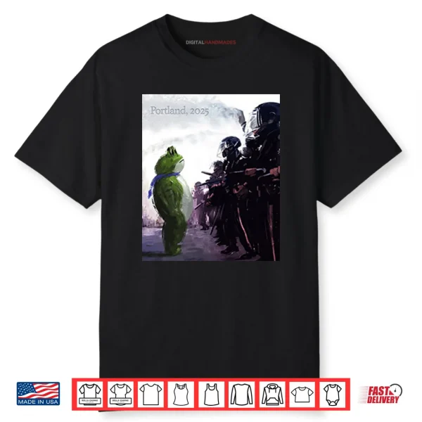 Resist Portland Frog I Stand With Frog Shirt