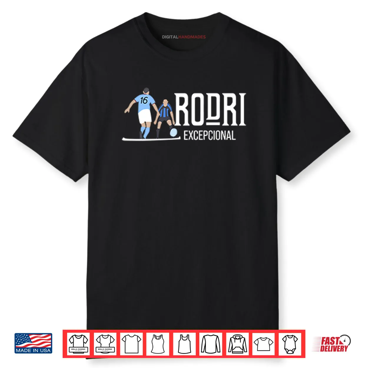 Rodri Istanbul Excepcional Shirt Rodri Istanbul Excepcional Shirt